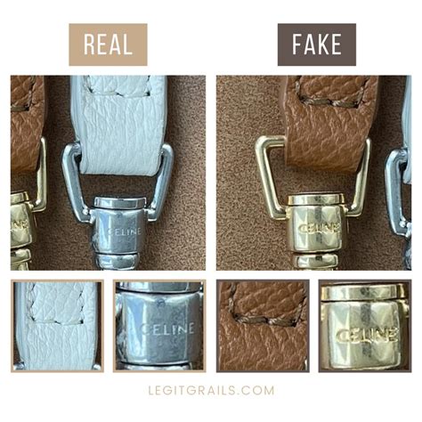 how to spot fake celine belt bag|how to authenticate a celine bag.